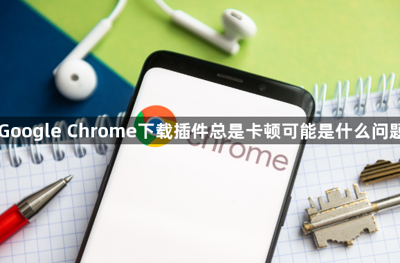 Google Chrome下载插件总是卡顿可能是什么问题1