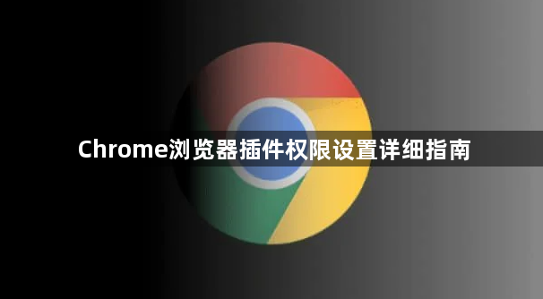 Chrome浏览器插件权限设置详细指南1