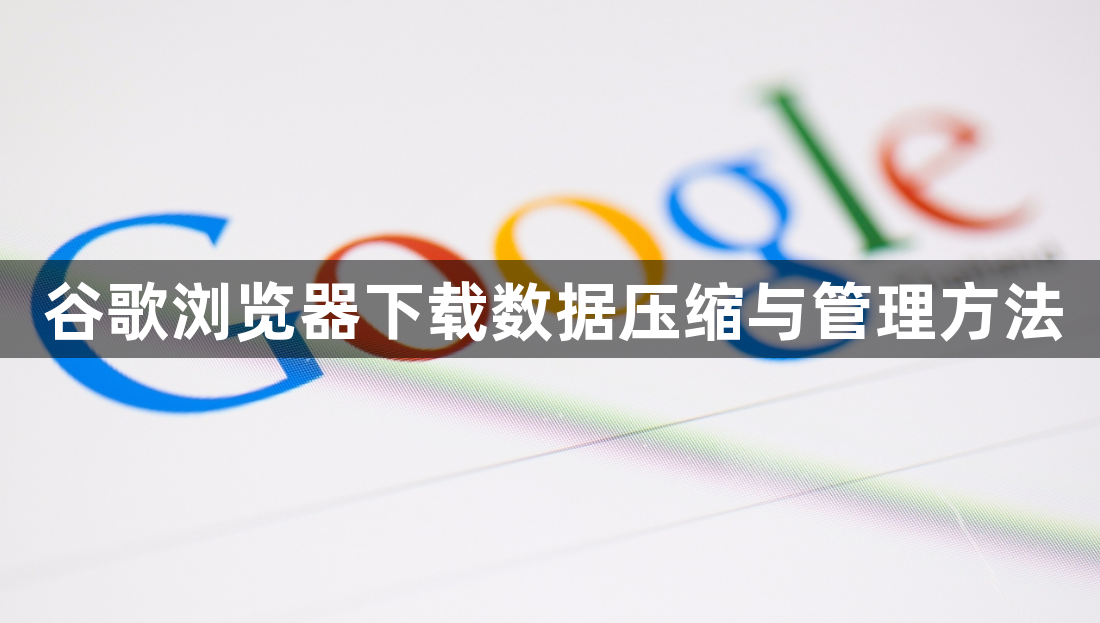 谷歌浏览器下载数据压缩与管理方法1