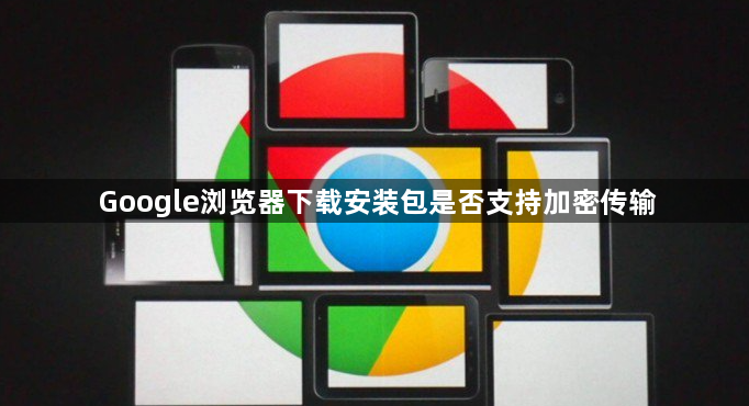 Google浏览器下载安装包是否支持加密传输1
