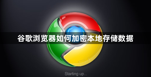 谷歌浏览器如何加密本地存储数据1