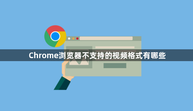 Chrome浏览器不支持的视频格式有哪些1