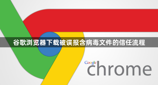 谷歌浏览器下载被误报含病毒文件的信任流程1