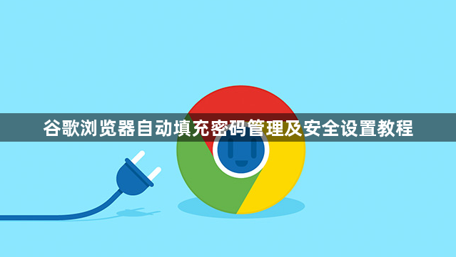 谷歌浏览器自动填充密码管理及安全设置教程1