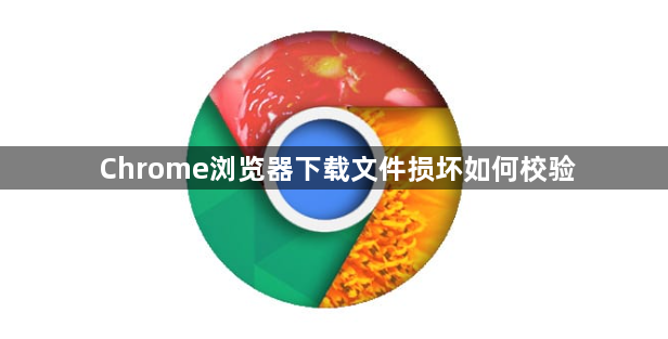 Chrome浏览器下载文件损坏如何校验1