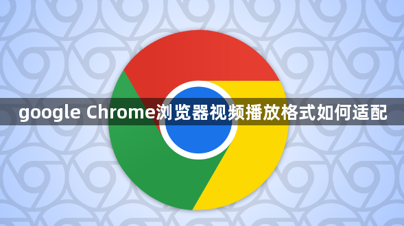 google Chrome浏览器视频播放格式如何适配1