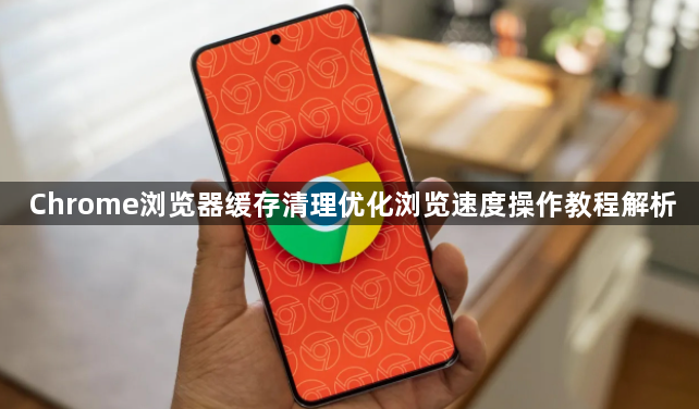 Chrome浏览器缓存清理优化浏览速度操作教程解析1