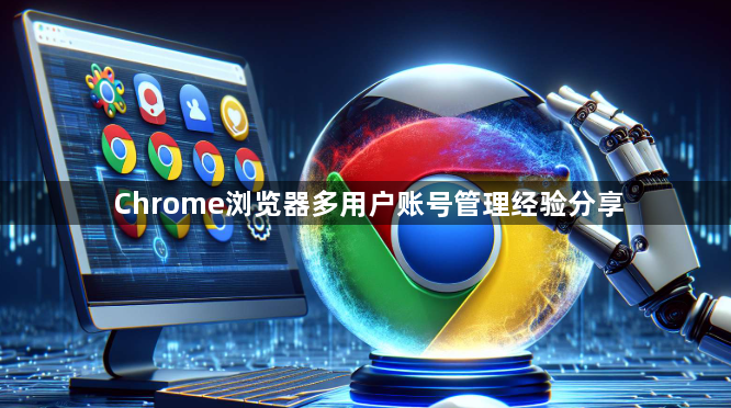Chrome浏览器多用户账号管理经验分享1