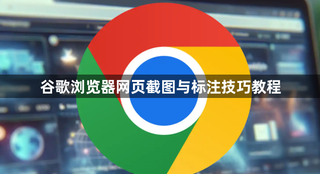 谷歌浏览器网页截图与标注技巧教程1