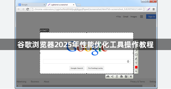 谷歌浏览器2025年性能优化工具操作教程1