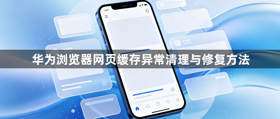 华为浏览器网页缓存异常清理与修复方法1