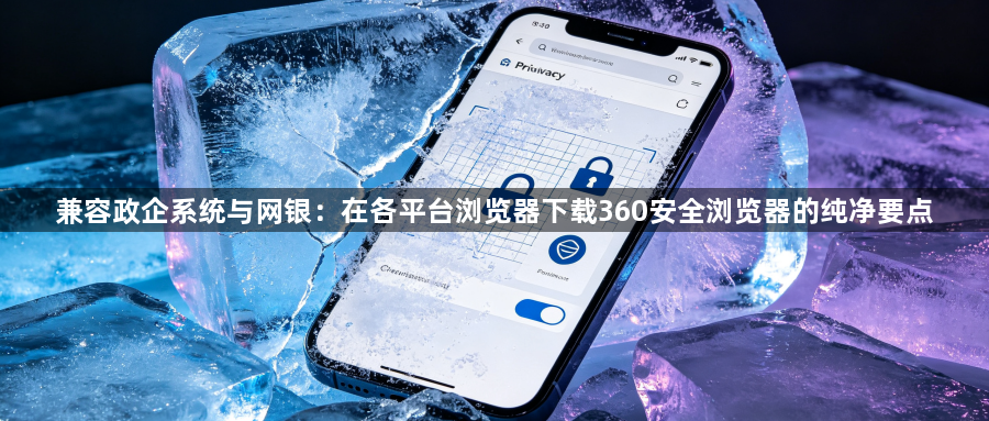 兼容政企系统与网银:在各平台浏览器下载360安全浏览器的纯净要点1