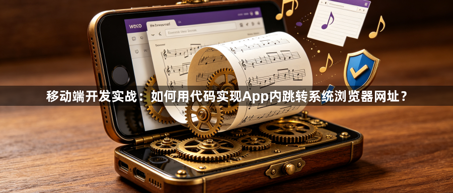 移动端开发实战:如何用代码实现App内跳转系统浏览器网址?1