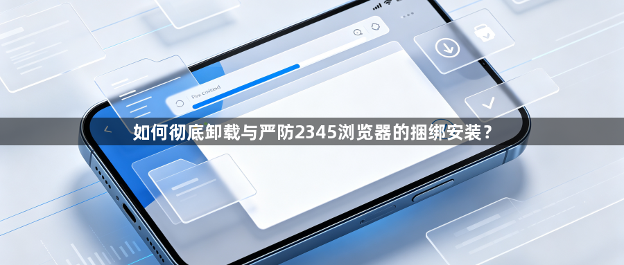 如何彻底卸载与严防2345浏览器的捆绑安装?1