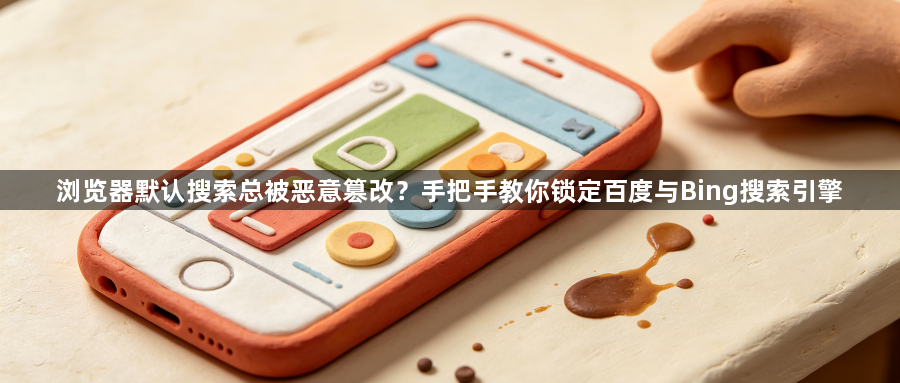 浏览器默认搜索总被恶意篡改?手把手教你锁定百度与Bing搜索引擎1