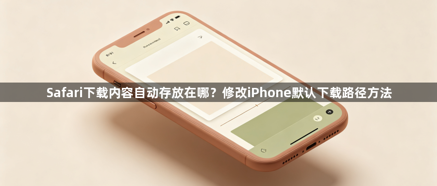 Safari下载内容自动存放在哪?修改iPhone默认下载路径方法1