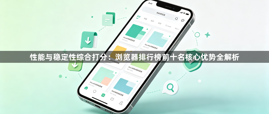 性能与稳定性综合打分:浏览器排行榜前十名核心优势全解析1