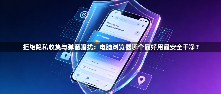 拒绝隐私收集与弹窗骚扰:电脑浏览器哪个最好用最安全干净?1